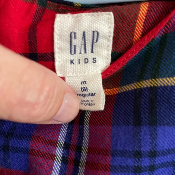 Girls Gap Plaid Holiday Dress - Picture 4 of 6